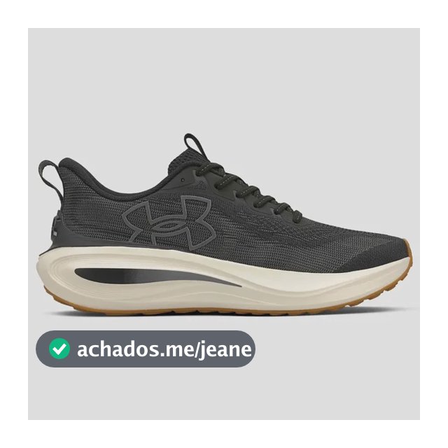 Tênis Masculino Charged Skyline 5 Under Armour Preto Liso 40 Br
