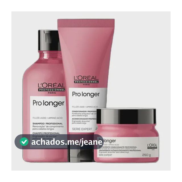 Kit L'oréal Serie Expert Pro Longer Trio (3 Prod) Única