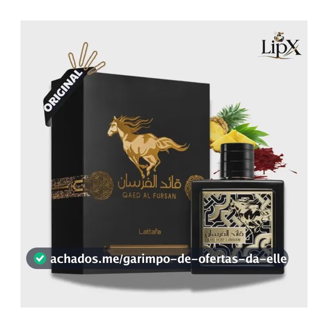 Perfume Árabe Qaed Al Fursan Lattafa Edp 90 Ml