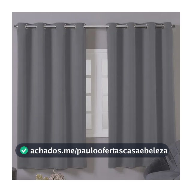 Cortina Janela 2 Metros Blackout De Tecido Grosso 2,70x1,80