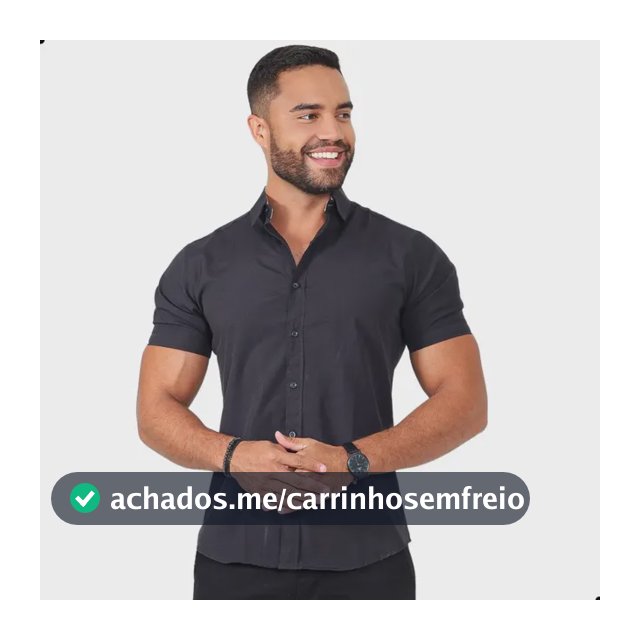 Camisa Social Masculina Manga Curta Slim Gola Italiana Lisa