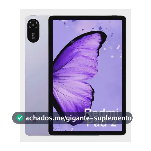 Tablet Xiaomi Redmi Pad 2 11 8gb Ram 256gb Cor Exclusiva - Lavanda