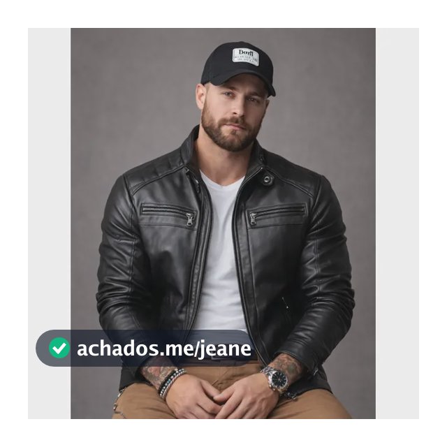 Jaqueta De Couro Masculina Casaco Frio Impermeavel Inverno