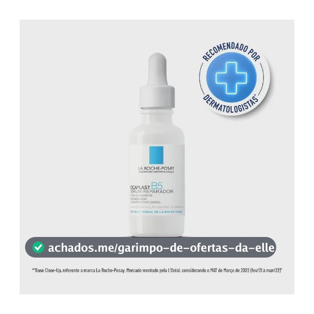 Cicaplast B5 Sérum 30ml La Roche posay Momento de aplicação Dia Noite Tipo de pele Todo tipo de pele