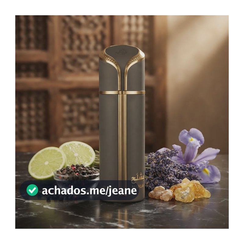 Perfume Arabe Masculino Lattafa Mishlah 100ml