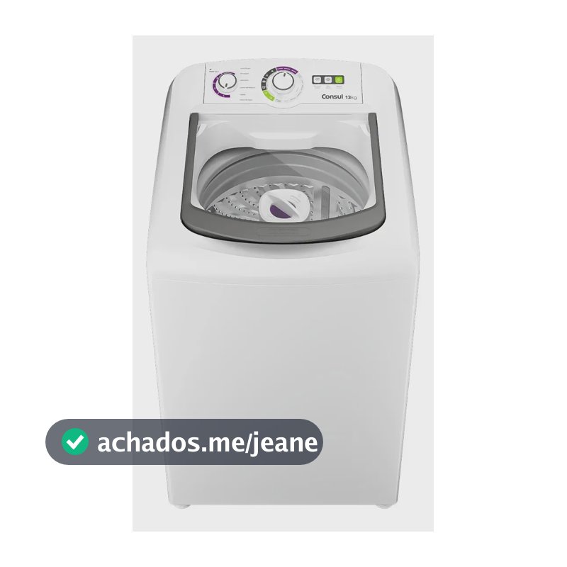 Máquina de Lavar Consul 13Kg Branca Ciclo Edredom - CWH13AB