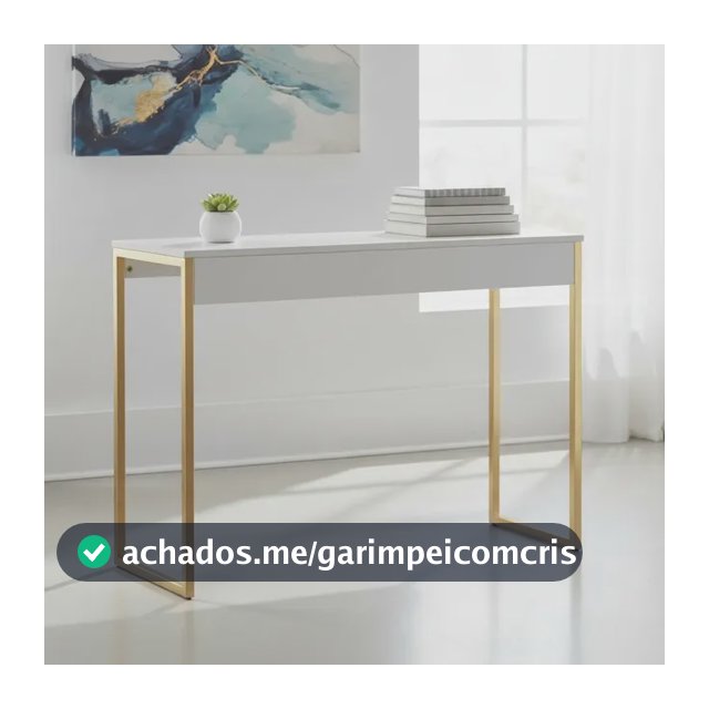 Mesa Home Office Escrivaninha Industrial Quarto Notebook