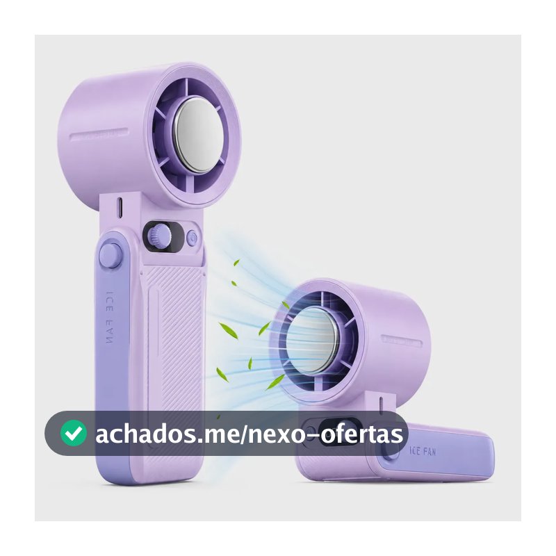Roxo Ventilador Portátil Mini Ventilador Mini Ventilador Portátil Ventilador Portátil USB Air Cooler Mine Ventilador Ventilador Mão Pessoal Ventilador Portátil Recarregável Viagem Escritório Casa