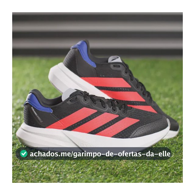 Tênis Masculino adidas Corrida Longa Estabilidade Conforto