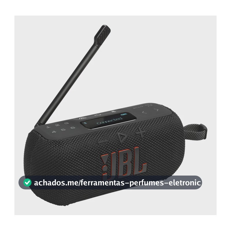 Caixa De Som Portátil Jbl Tuner 3 Com Bluetooth E Rádio Fm P
