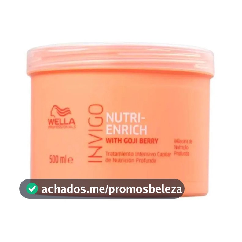Máscara Invigo Nutri Enrich 500ml Wella Professionals