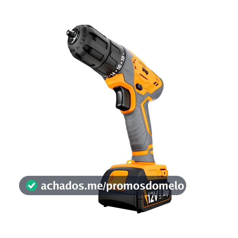 Parafusadeira e Furadeira WF12K3.2 Bateria 12V WAP