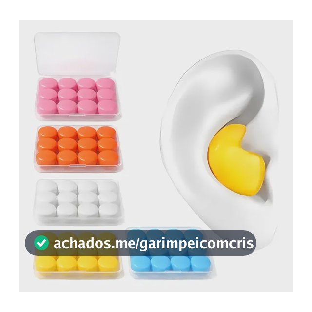 Tampão De Ouvido Protetor Auricular Barulho Dormir Natação