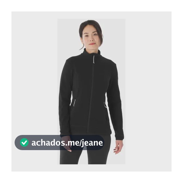 Blusa Fleece Feminina Com Ziper Mh100 Quechua