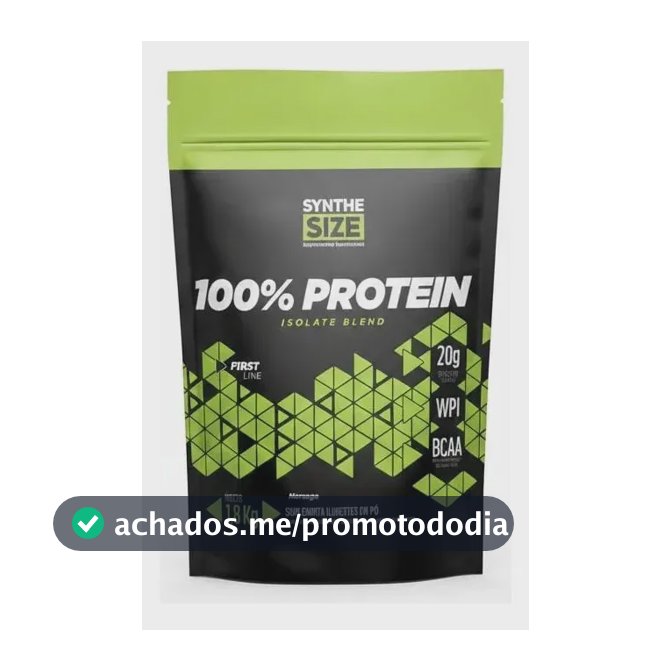 Synthesize Whey 100% Isolate Blend Protein 1,8kg Baunilha