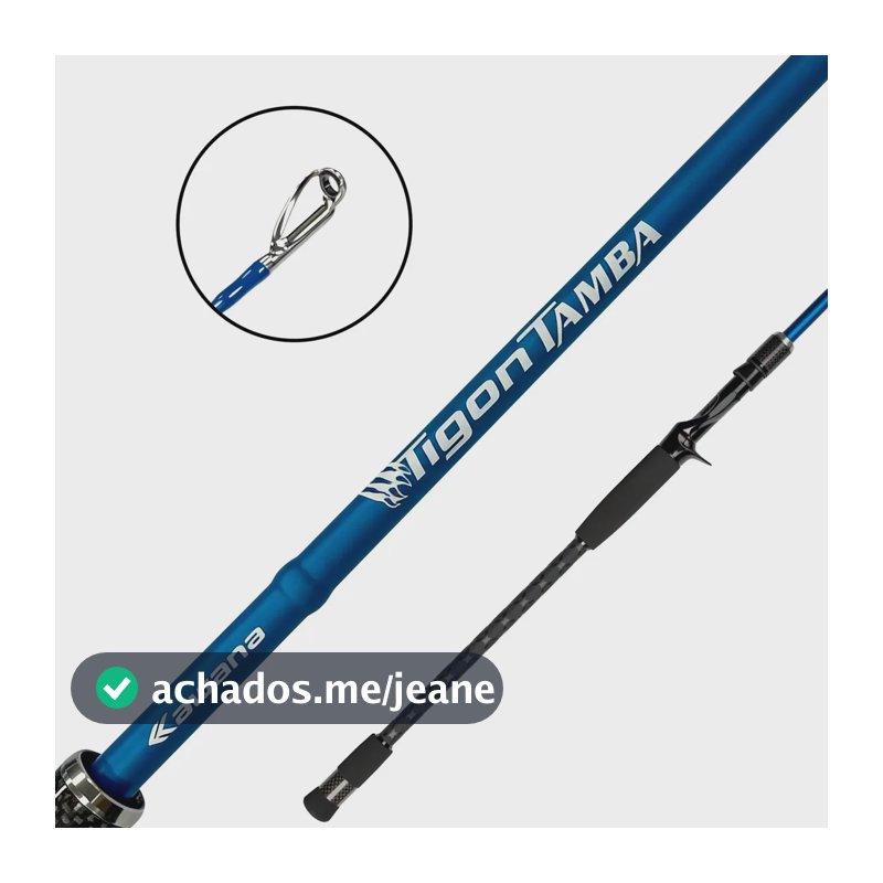 Vara Para Carretilha 2p Tigon Tamba 30-60lbs 2.70m - Kawana