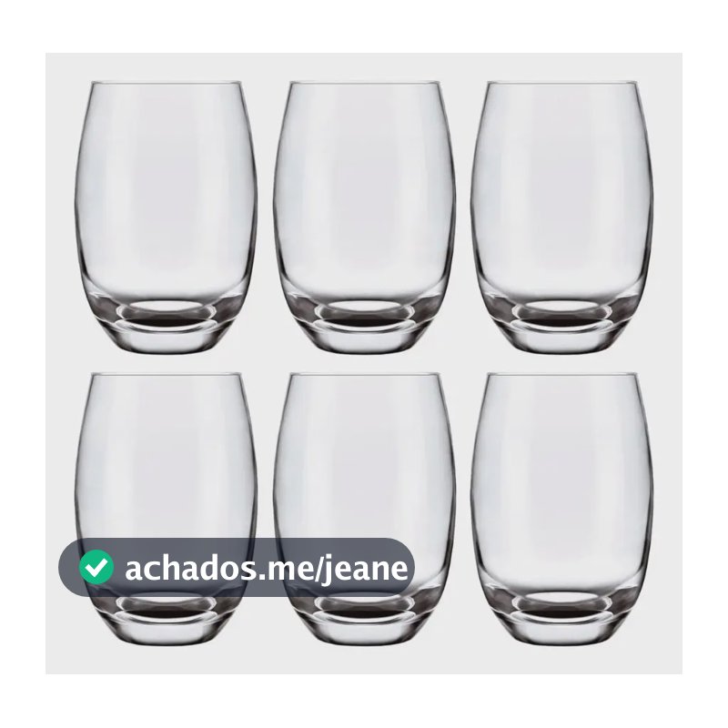 Jogo de Copos SM 6 peças Aruba 475ml 3060.51