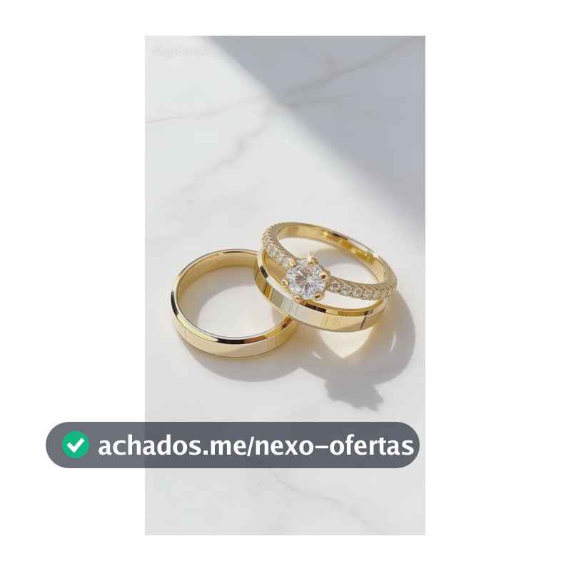 Par De Alianças Moeda Antiga Chanfrada 4mm Casamento Noivado