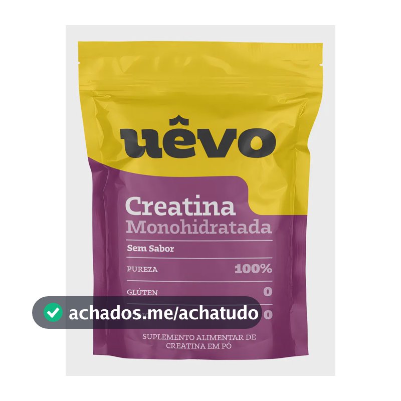 Creatina UÊVO Protein em pó Sem sabor x 300g