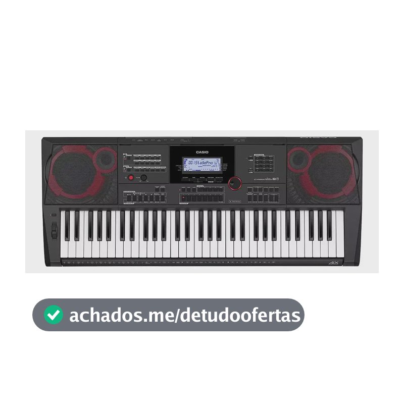 Teclado Musical Casio Ct-x5000 C2-br Intermediário