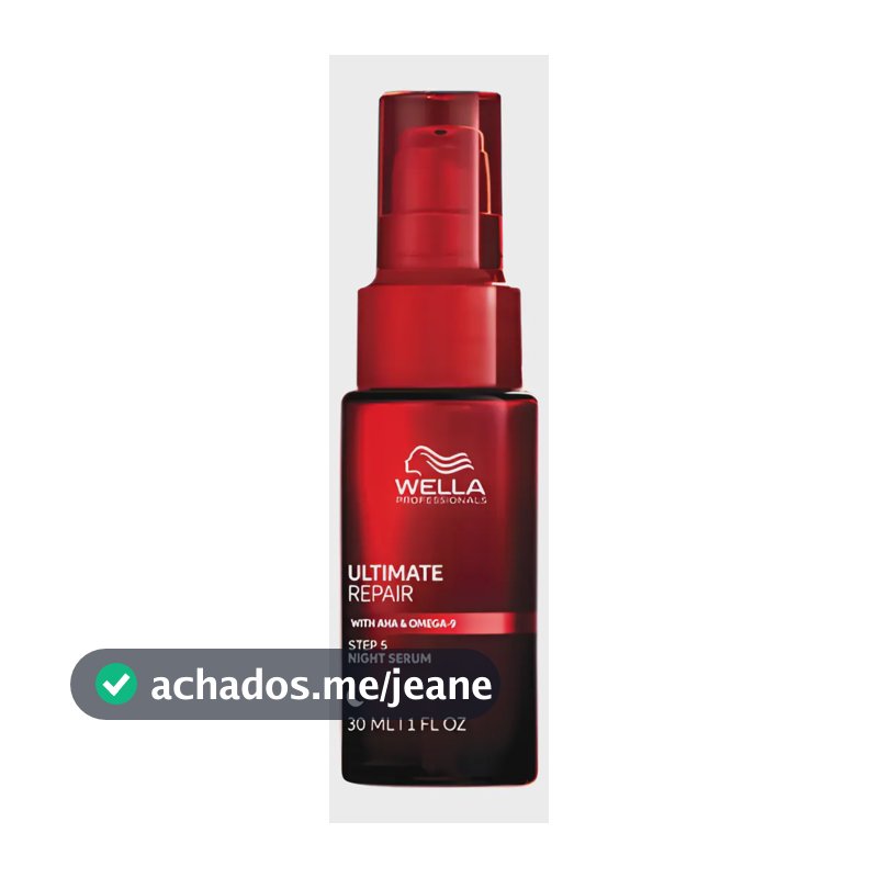 Ultimate Repair Passo 5 Night Serum 30ml Wella