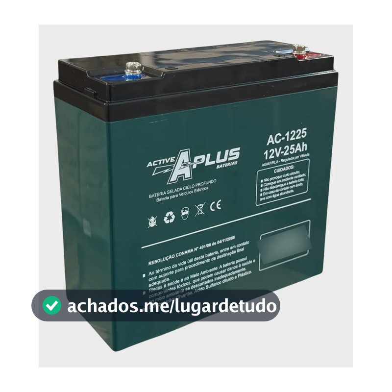 Bateria Ciclo Profundo 12v 25ah 6-dzm25