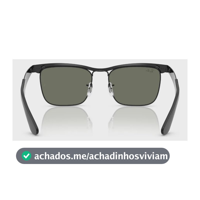 Oculos De Sol Ray-ban Wayfarer Deluxe - Tm 53 Rb3875002/8o53 Grey Mirror Bronze 0rb3875-53 Black