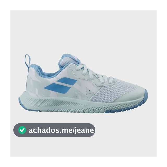 Tênis Junior Pulsion All Court Branco E Verde - Babolat