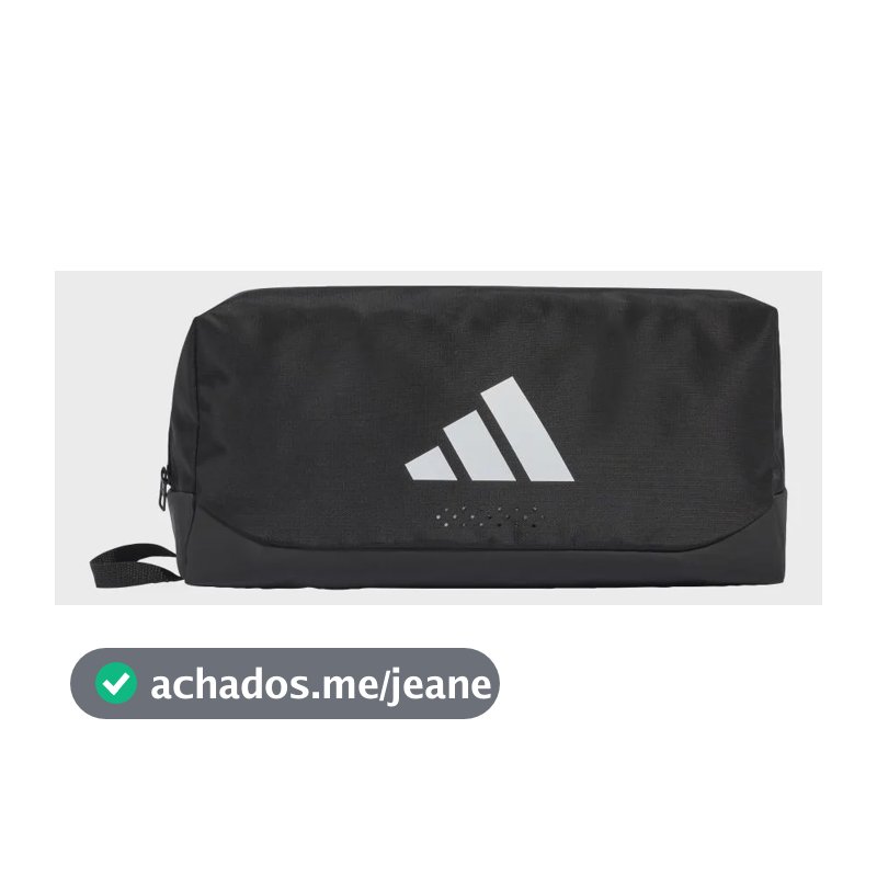 Bolsa Tênis Training Defender adidas Preto / Black / White