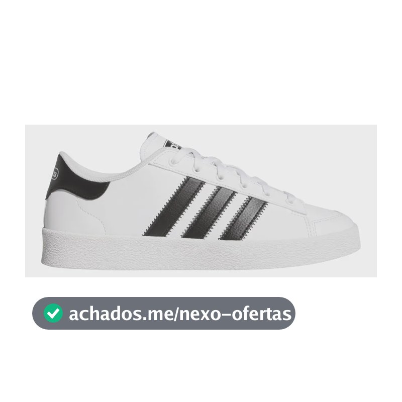 Tênis Masculino E Feminino Jump Hook adidas Branco Liso 41 Br