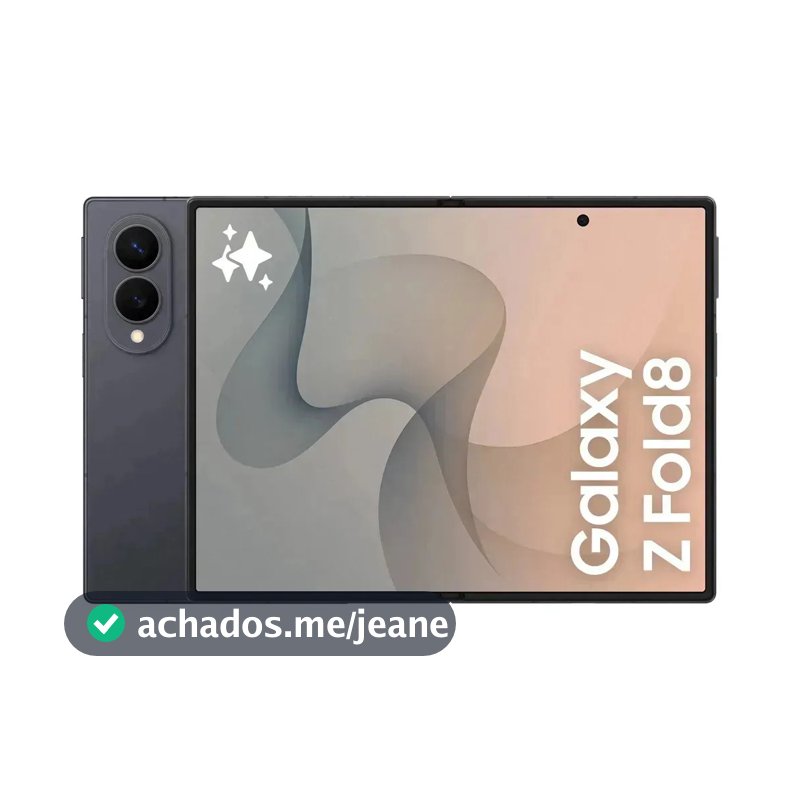 Celular Samsung Galaxy Z Fold8 512gb, 12gb Ram Tela 7.6 - Preto
