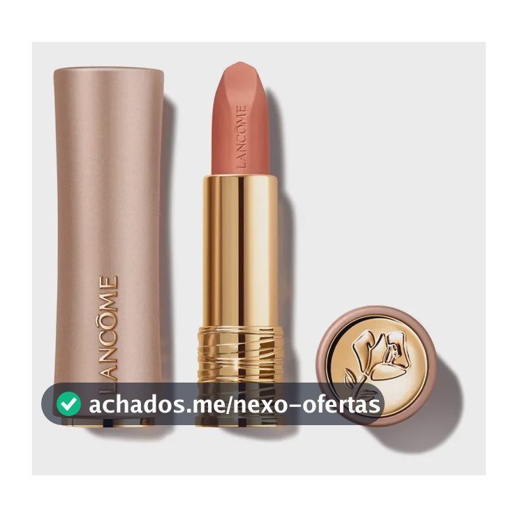 Batom Semi Matte, 247 Unretouched Nude , L'Absolu Rouge Intimatte, Lancôme, 3,4g