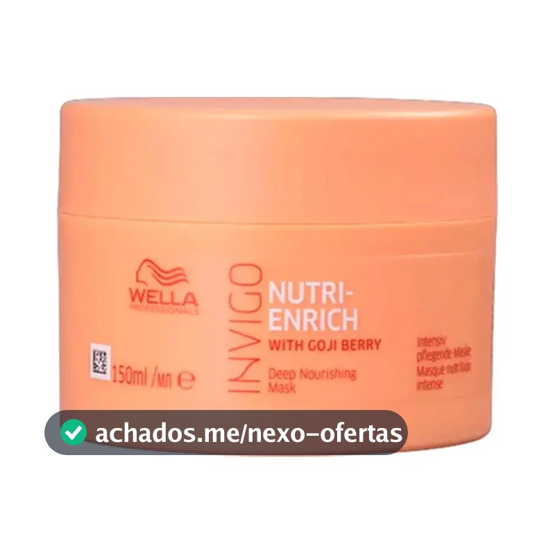 Máscara Invigo Nutri-enrich Wella Professionals - 150ml