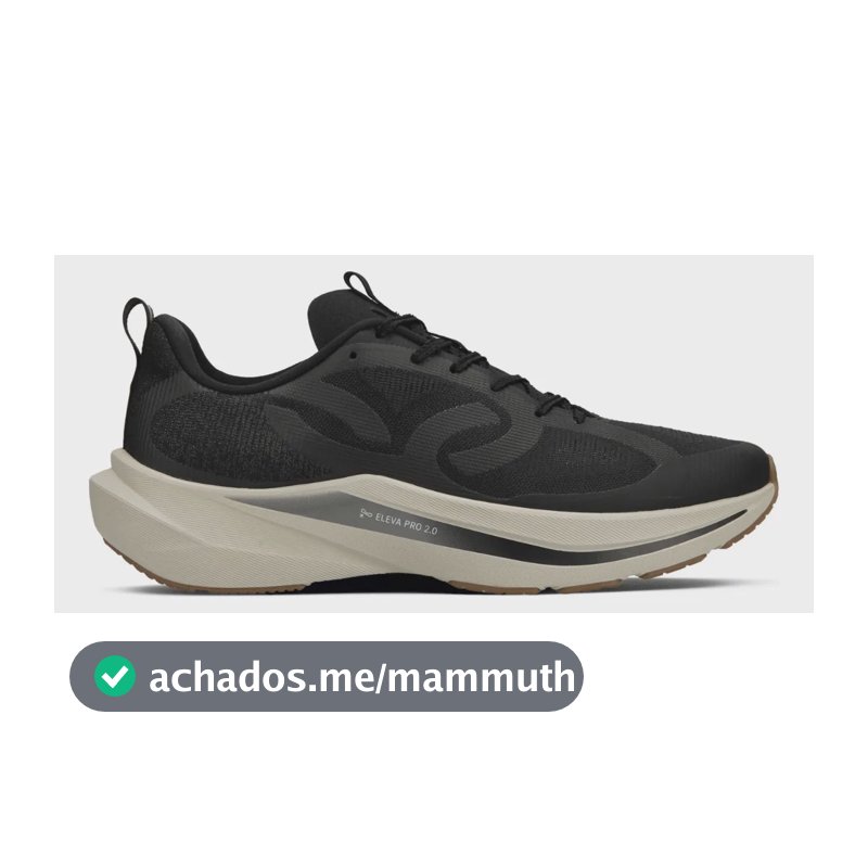 Tênis De Corrida Masculino Corre Vento 3 Olympikus Pto/ch Liso 35 Br