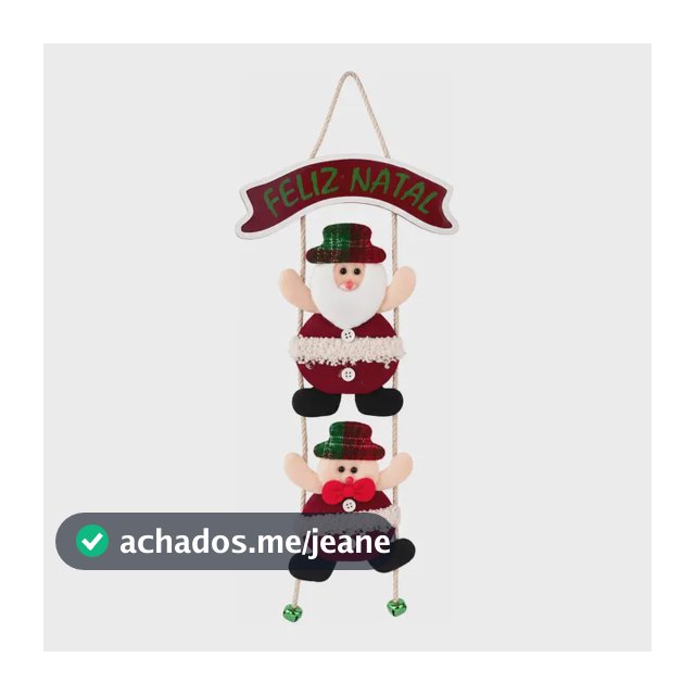 Guirlanda Natal Porta Enfeite Luxo Bonecos Papai Noel Verde