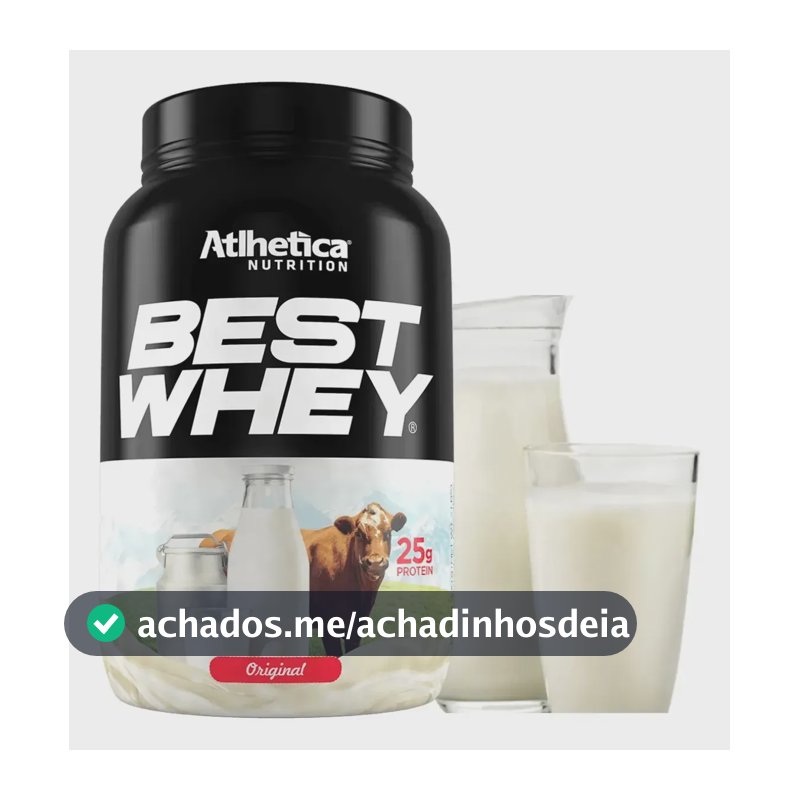 Whey Protein Atlhetica Best 900g Toddy - Proteína Em Pó Sabor