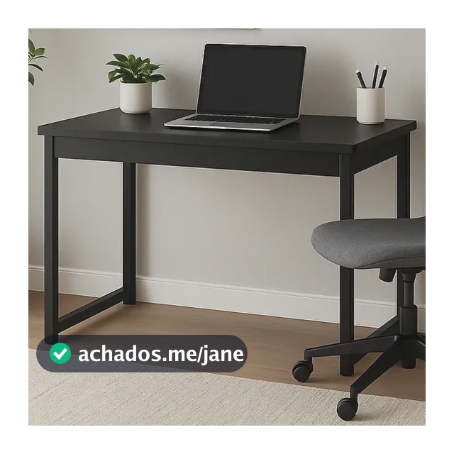 Mesa Para Computador Escrivaninha Escritorio Pequena Home