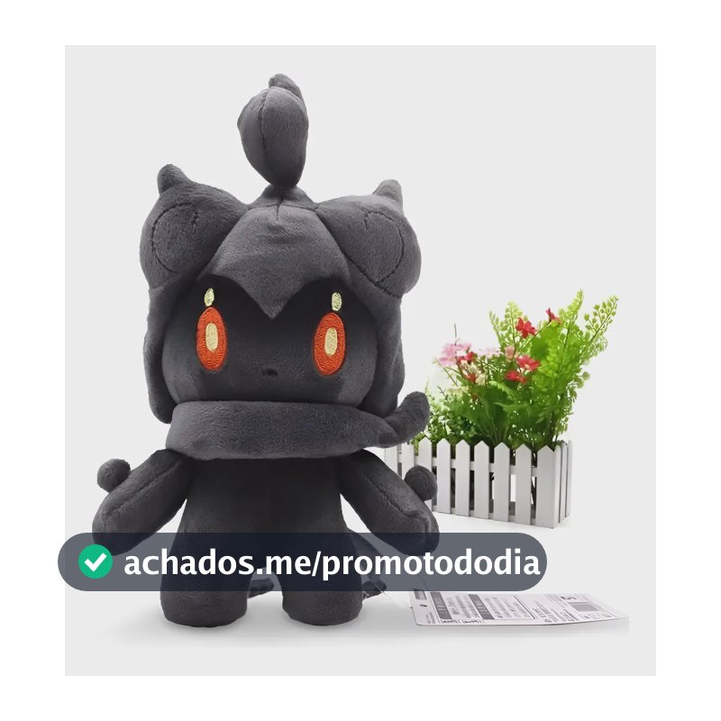 Marshadow Pelúcia Pokémon Center Japão Original 22cm