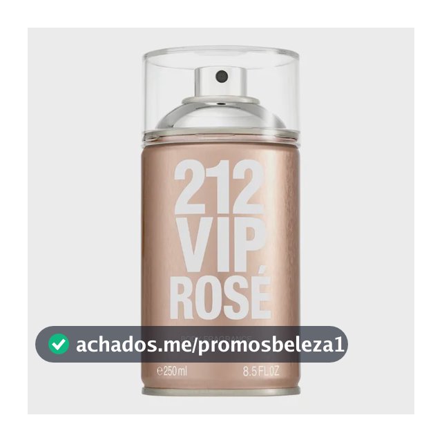 Carolina Herrera 212 Vip Rosé - Body Spray Feminino 250ml Única