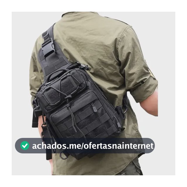 Bolsa Masculina Bag Pochete Impermeável Ombro Shoulder