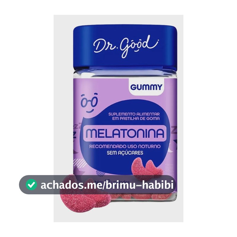 Dr Good Melatonina Fini Melatonina em Gomas