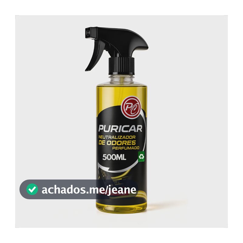 Neutralizador Odores Automotivo Aromatizante Puricar 500ml Neutralizador De Odores Puricar 500ml