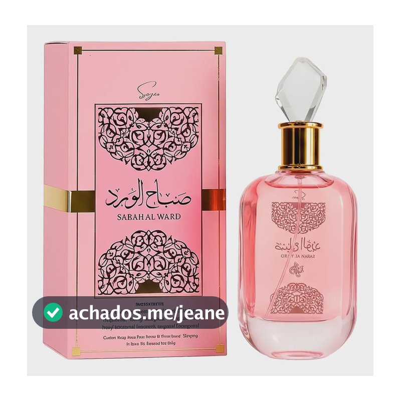 Perfume Árabe - Al Wataniah Sabah Al Ward Sugar Edp 100ml