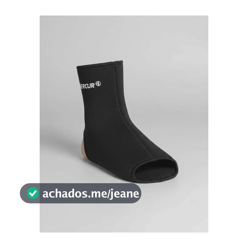 Tornozeleira Esporte Mercur Neoprene Exercicio Tornozelo Tamanho Pp