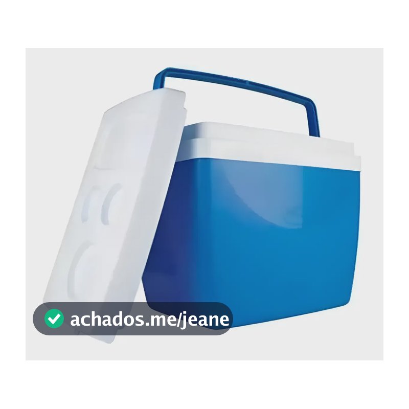 Caixa Térmica 34 Litros Azul Mor