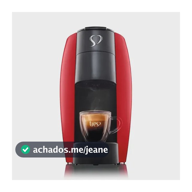 Cafeteira Tres Automática Lov Vermelha Vermelho
