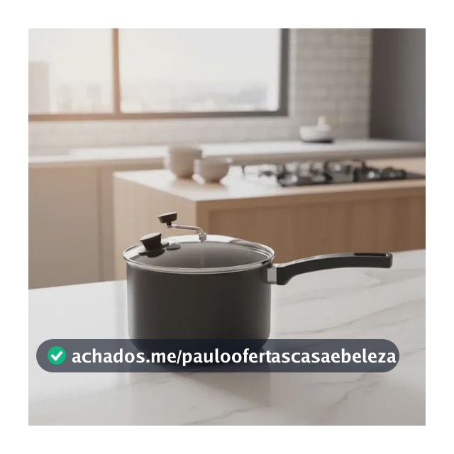 Panela de Pipoca Profissional RL 4L Antiaderente Tampa de Vidro Preto
