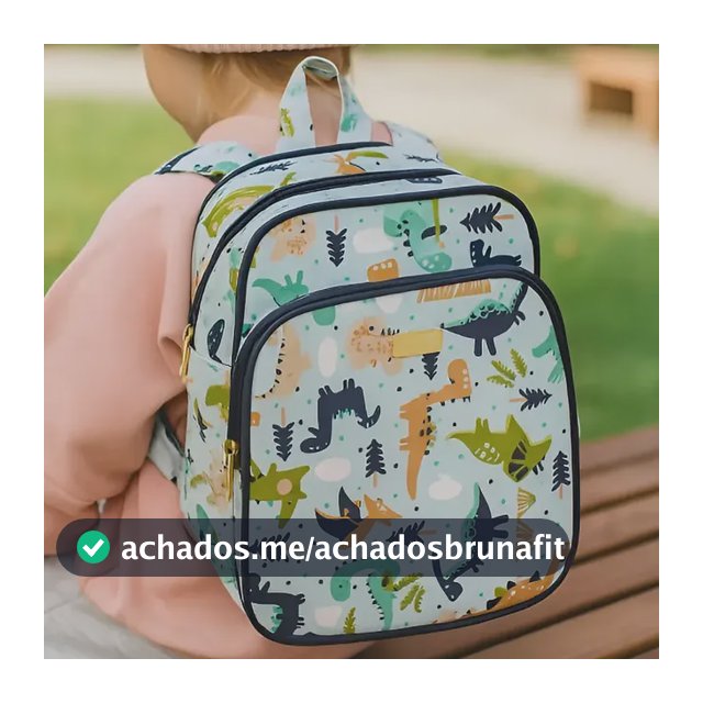 Bolsa Bebê Espera Feliz - Enxoval De Maternidade Dinosauro