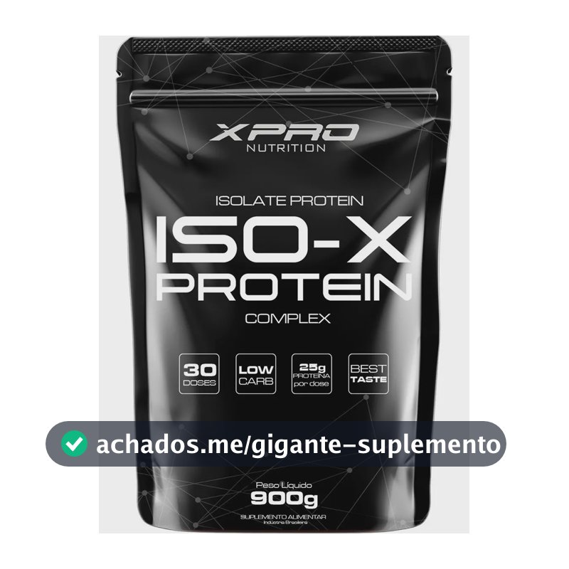 Iso X Protein Complex Sabor Cookies 900g - Xpro Nutrition