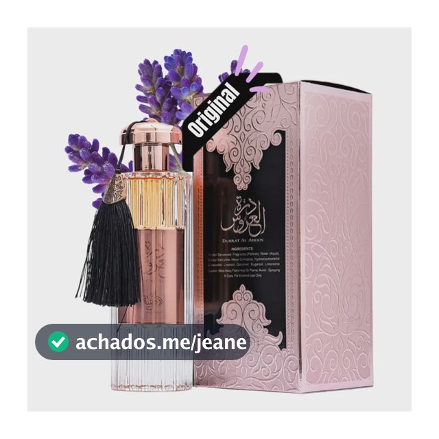 Perfume Árabe Durrat Al Aroos Feminino 85ml Edp Original
